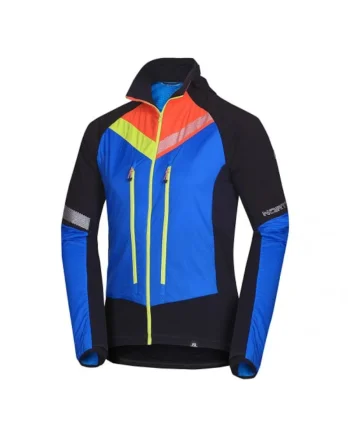 Geaca schi de tura Polartec® Alpha® barbati SOLISKO 3, Portocaliu/Albastru