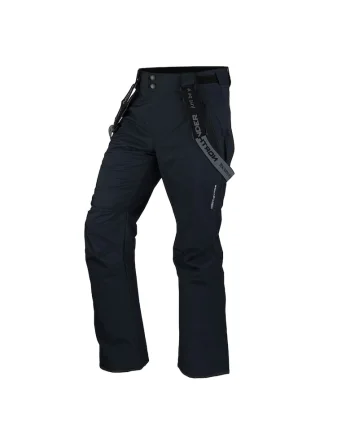 Pantaloni clasici de schi 10K/10K pentru barbati Ishaan, Verde inchis