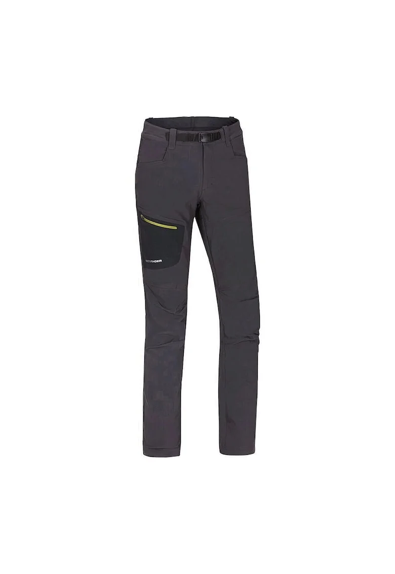 Pantaloni elastici de drumetie pentru barbati Micah, Gri