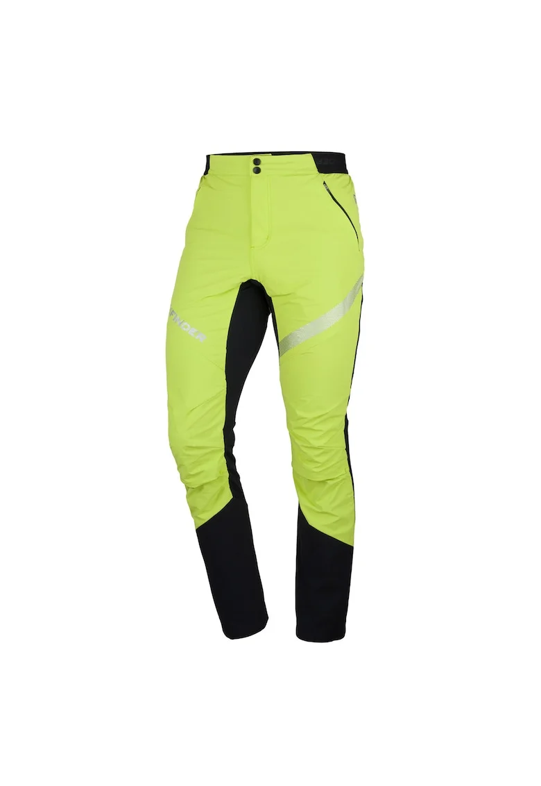 Pantaloni schi de tura Polartec®PowerStretchPro barbati Derese 2, Negru/Multicolor