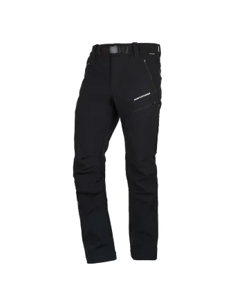Pantaloni softshell 3L GUSTAVE pentru bărbaţi, Negru
