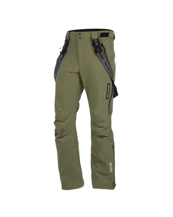 Pantaloni de schi premium pentru bărbați Dermizax™EV KREADY1, Verde inchis