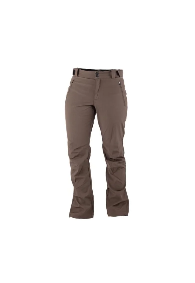 Pantaloni elastici din softshell 5K/5K pentru barbati Madzer, Maro