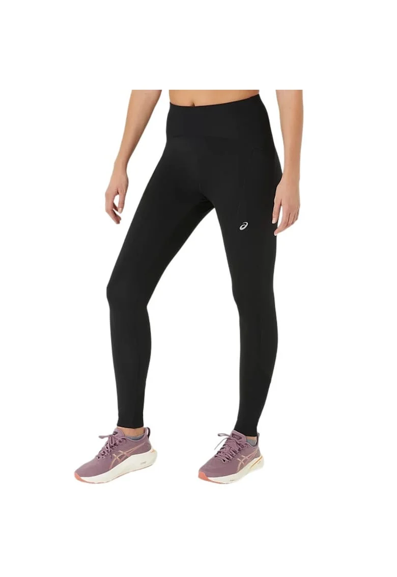 Colanti alergare dama  Road Winter High Waist FW 2024, Negru