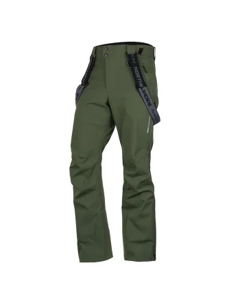 Pantaloni schi 2L 10K/10K barbati Balasz, Verde inchis