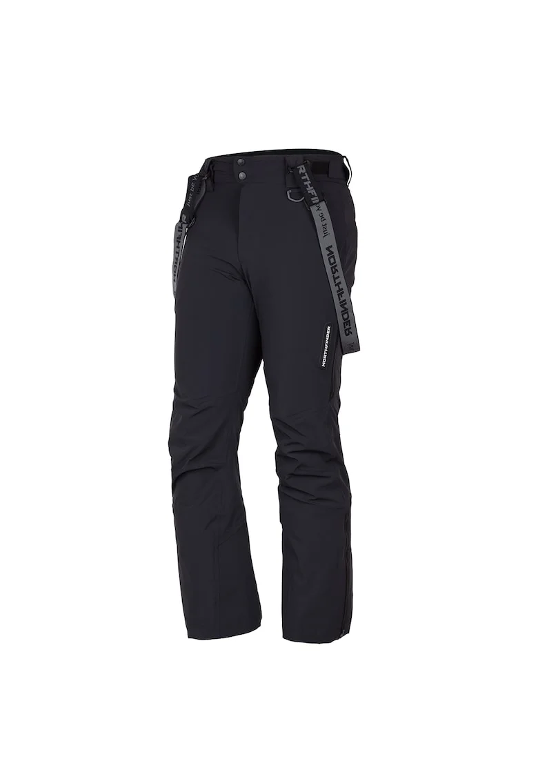 Pantaloni schi 2L 10K/10K barbati Walerian, Negru