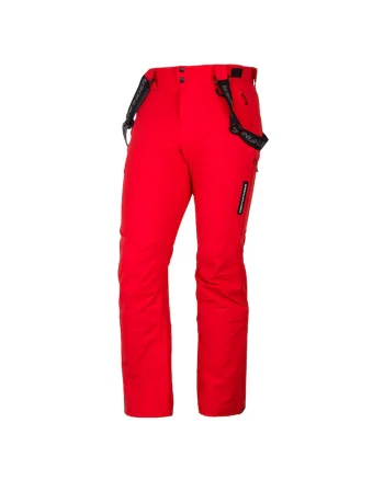 Pantaloni schi 2L 10K/10K barbati Walerian, Rosu