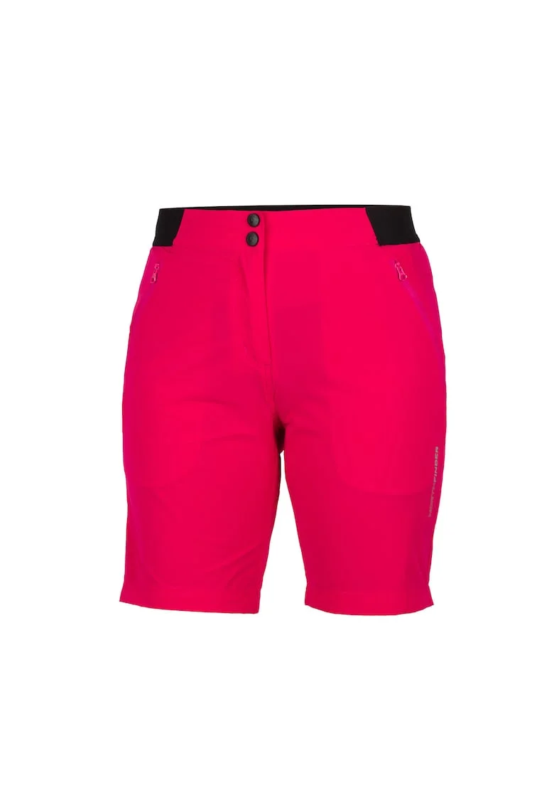 Pantaloni scurti dama stretch pentru drumetie Jackie, Roz