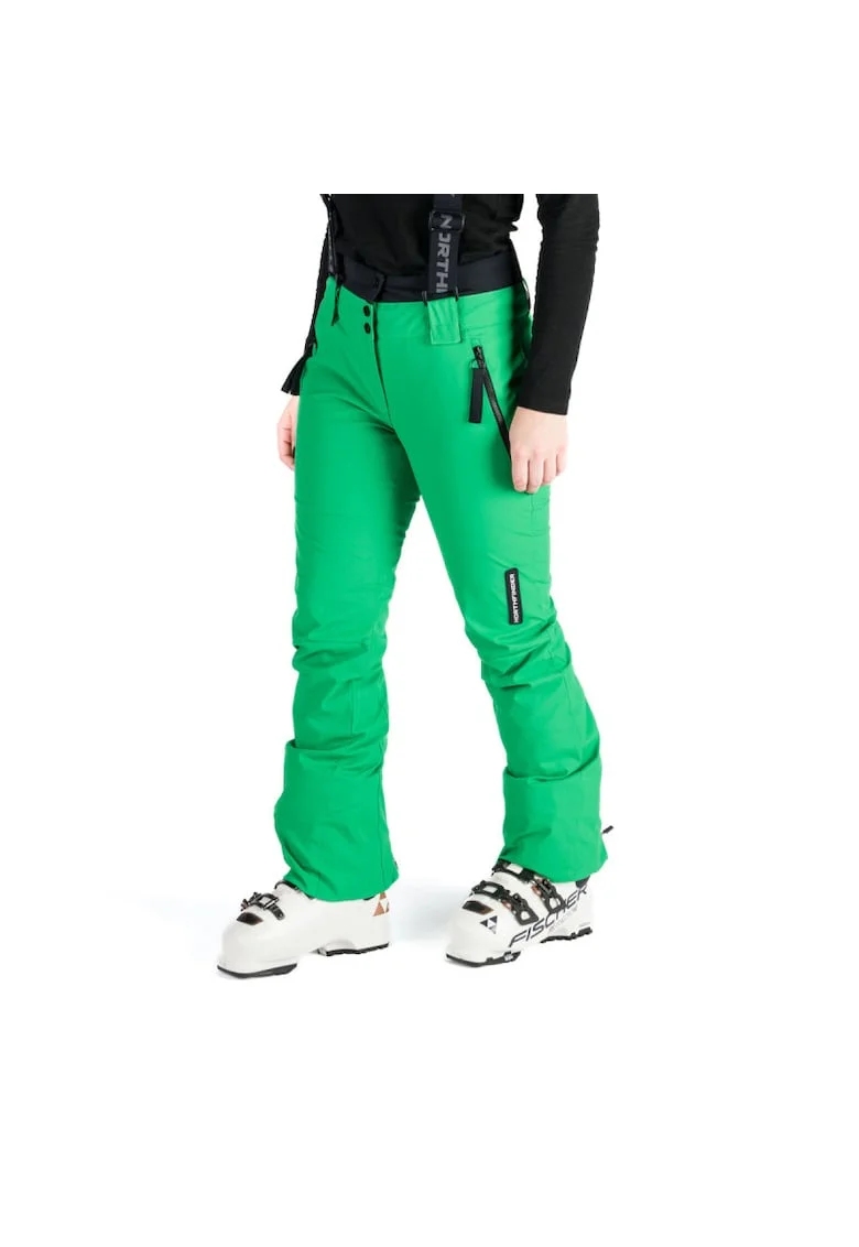 Pantaloni schi 2L 10K/10K dama Mylee, Verde