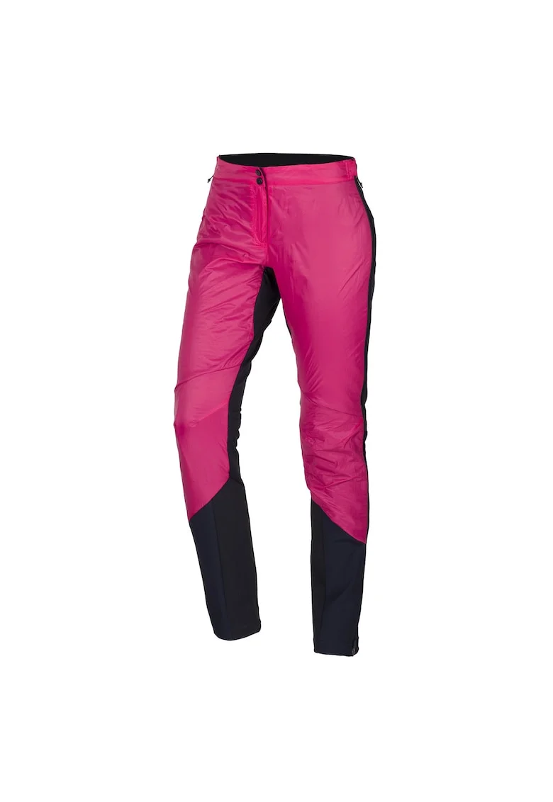 Pantaloni schi tura femei Polartec®Alpha cu fermoar 10K/10K Veterne, Rosu
