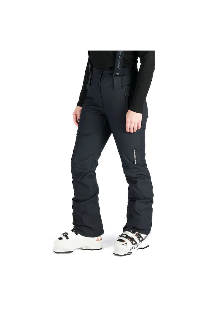 Pantaloni schi 2L 10K/10K dama Mylee, Negru