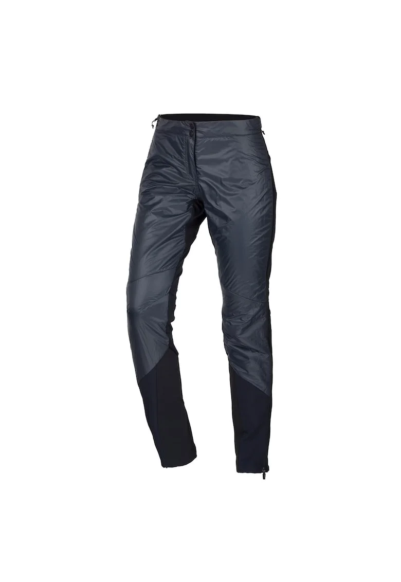 Pantaloni schi tura femei Polartec®Alpha cu fermoar 10K/10K Veterne, Negru