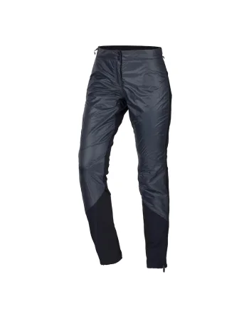 Pantaloni schi tura femei Polartec®Alpha cu fermoar 10K/10K Veterne, Negru