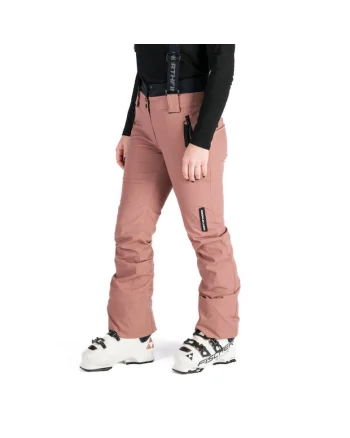 Pantaloni schi 2L 10K/10K dama Mylee, Negru/Roz