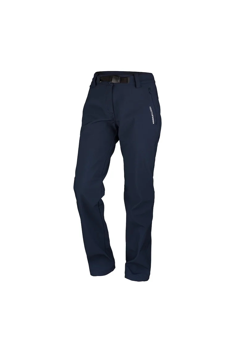 Pantaloni softshell 5K/5K extra lungi pentru femei Lyric, Blue nights