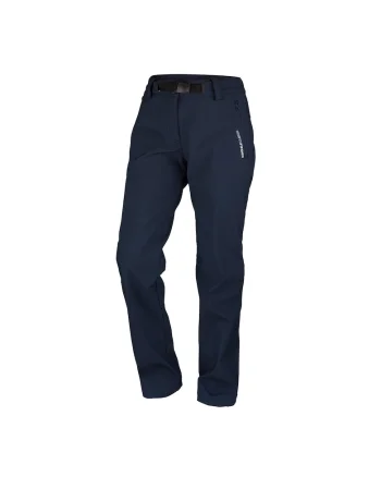 Pantaloni softshell 5K/5K extra lungi pentru femei Lyric, Blue nights