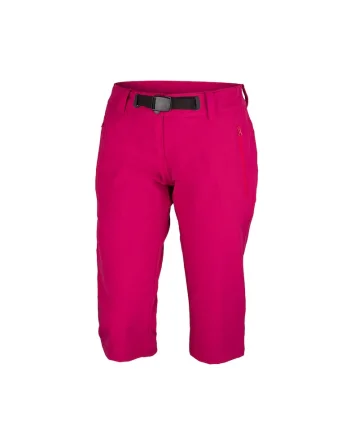Pantaloni elastici 3/4 regular fit pentru femei Wendy, Roz