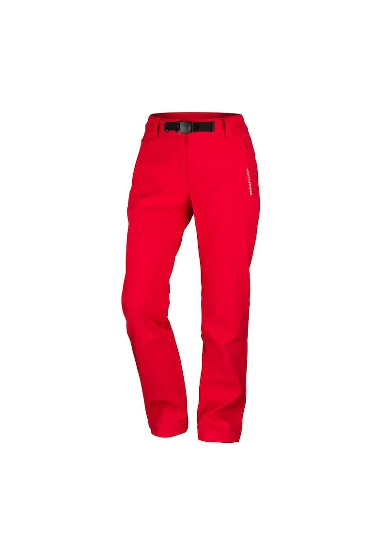 Pantaloni softshell 5K/5K extra lungi pentru femei Lyric, Rosu