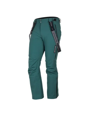 Pantaloni schi 2L 10K/10K barbati Walerian, Verde inchis