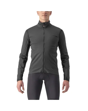 Jacheta ciclism barbati  Alpha Ultimate Insulated, impermeabila respirabila, antracit, Gri