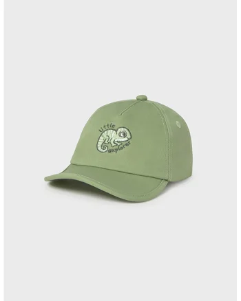 Sapca baseball cu banda velcro, Verde masliniu prafuit