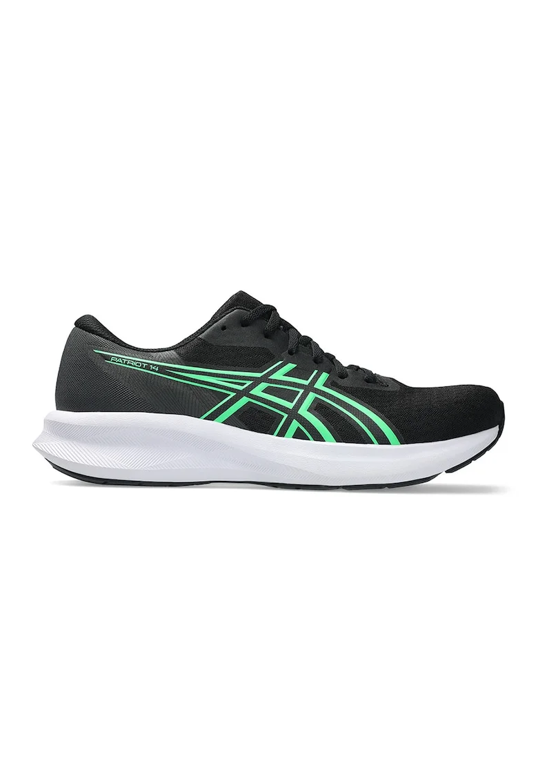 Pantofi pentru alergare Patriot 14, Negru/Verde menta