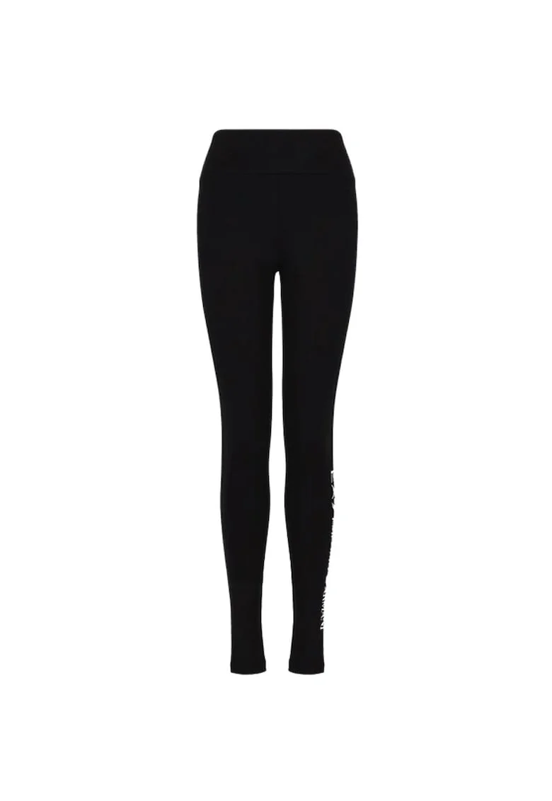 Colanti dama  W High Waist Leggings, Bumbac, Alb,