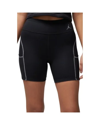 Colanti dama  W J SPT LEG SHORT, Poliester, Negru,
