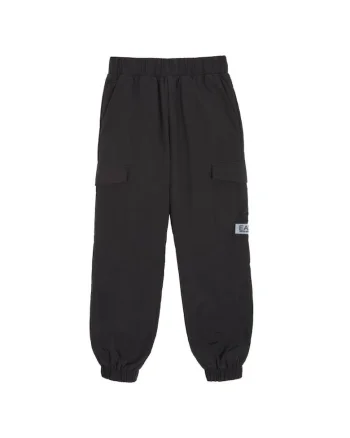 Pantaloni fete  TRAIN CONTEMPORARY SPORT CARGO PANTS, Bumbac, Negru, Negru