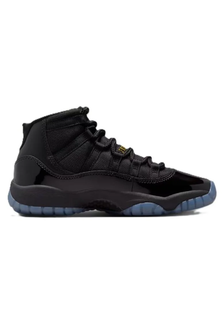 Pantofi sport  pentru Baieti, air jordan 11 retro bg, 378038-047, 35 5 EU, Negru