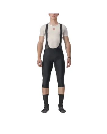 Pantaloni scurti ciclism cu bretele barbati  Entrata 2, Negru