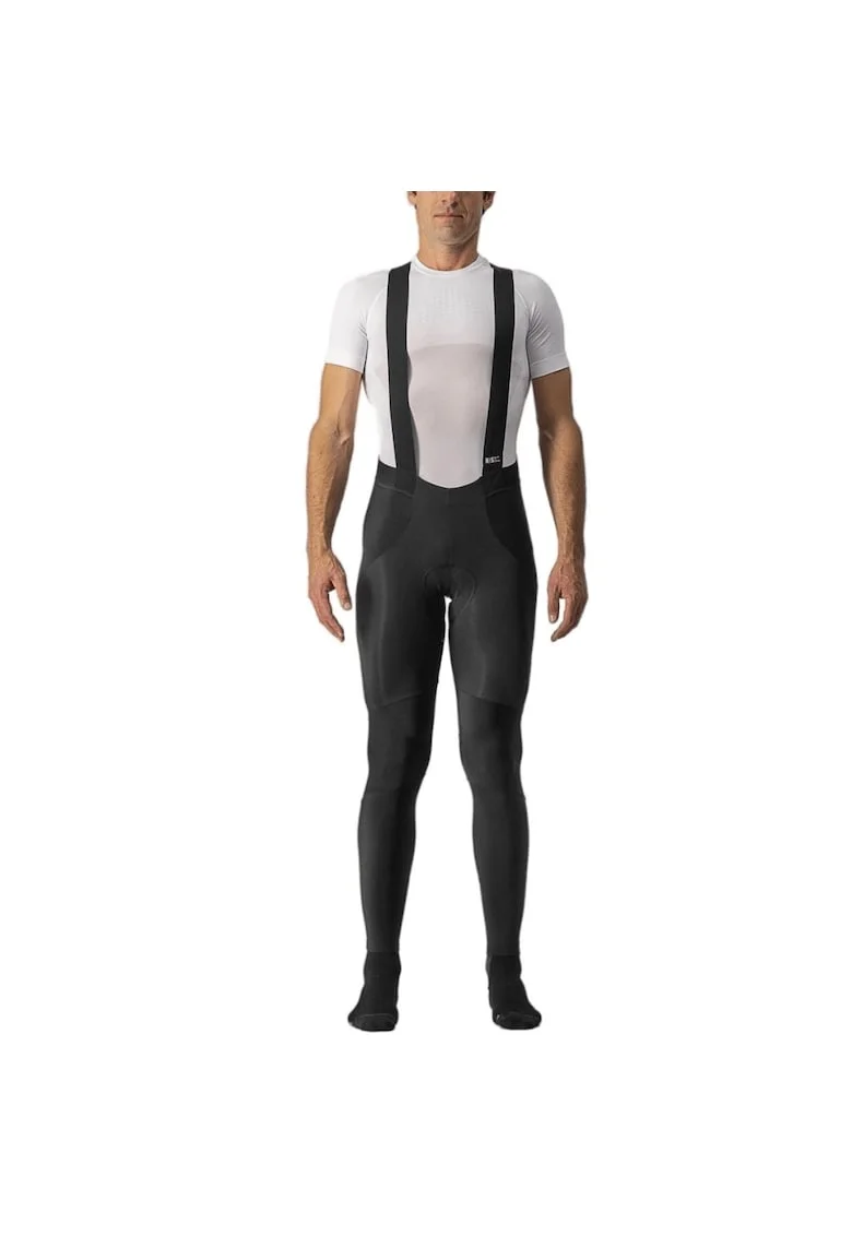Pantaloni ciclism cu bretele barbati  Sorpasso RoS, Negru