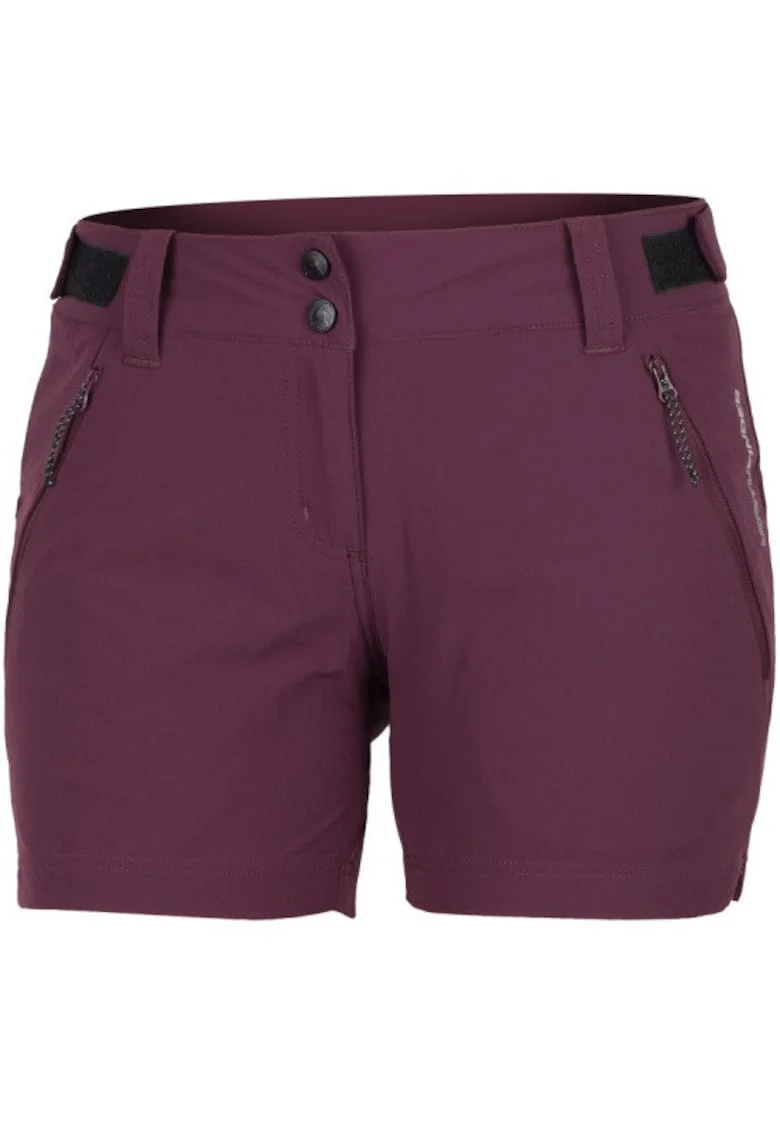 Pantaloni scurti trekking dama  Sue, Visiniu