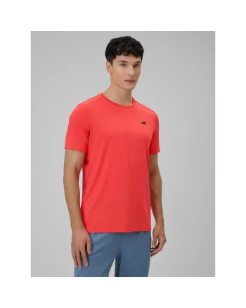 Tricou sport de barbati  uscare rapida, sintetic, rosu