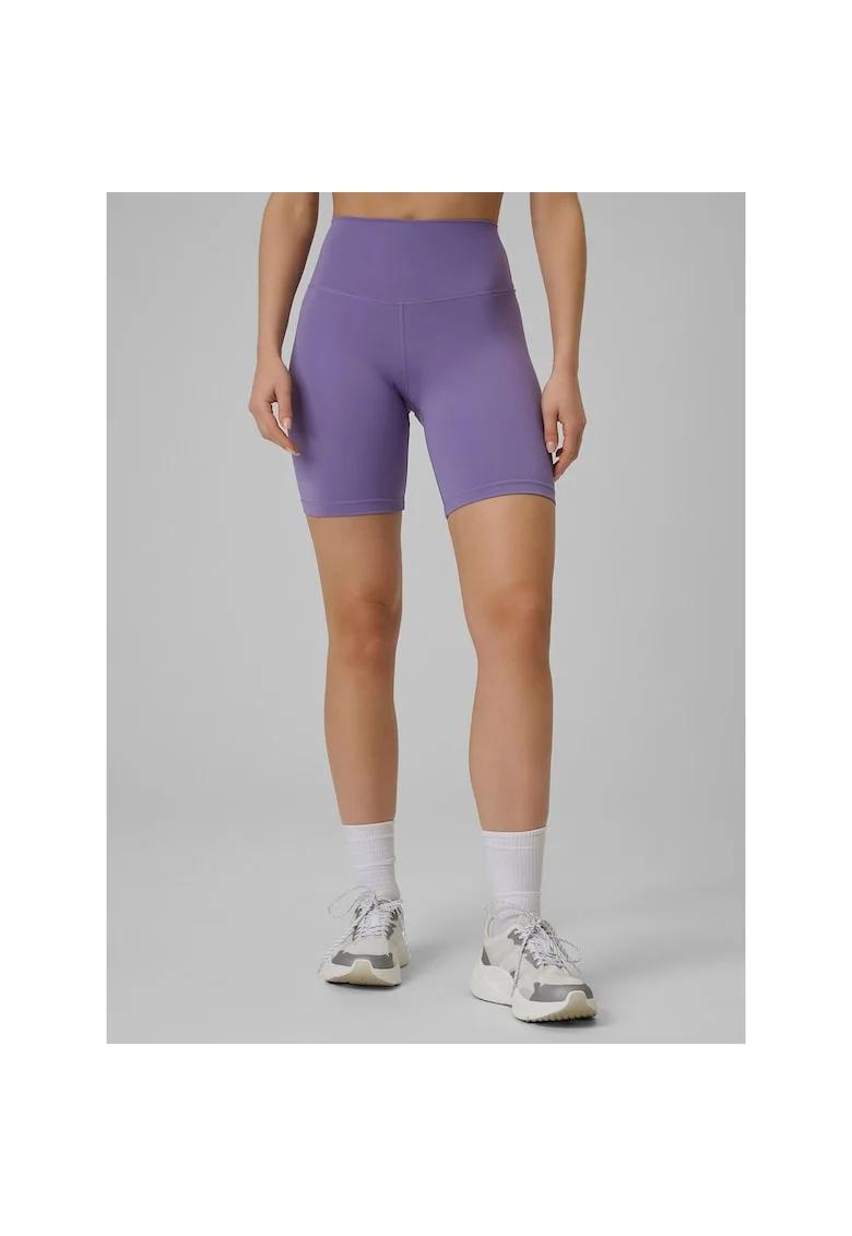Pantaloni sport dama  colanti slim, uscare rapida, violet, 4FDry