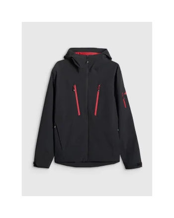 Jacheta sport barbati  impermeabila, membrana NeoDry 8000, negru/rosu