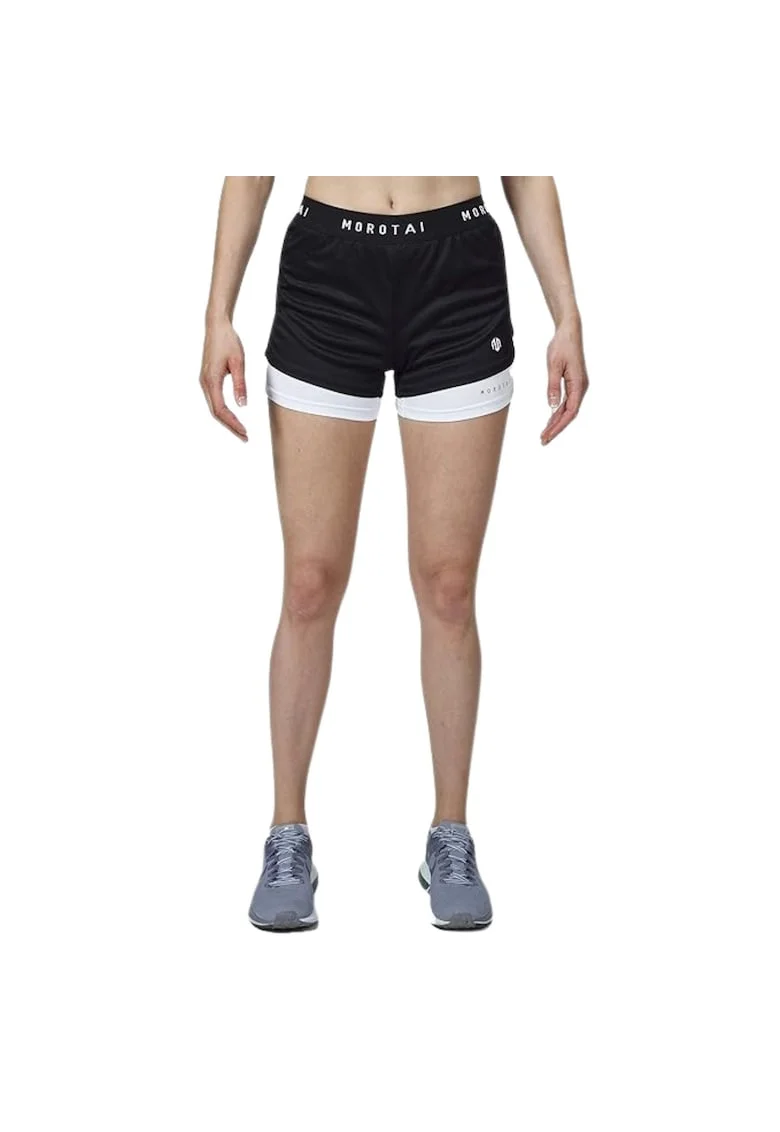 Pantaloni scurti pentru antrenament 2-in-1,