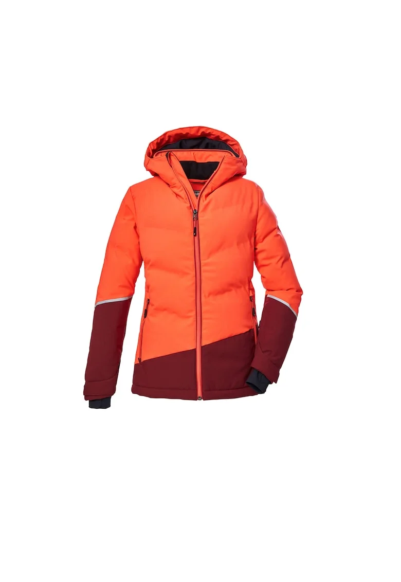 Jacheta KSW 178 Grls Ski Qltd Jckt, Coral