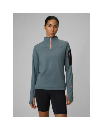 Bluza sport dama,  uscare rapida, kaki