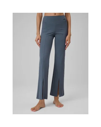 Pantaloni sport dama,  colanti yoga, uscare rapida, albastri