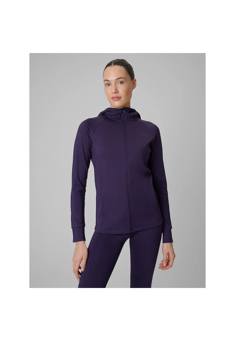 Bluza de antrenament dama  violet, uscare rapida
