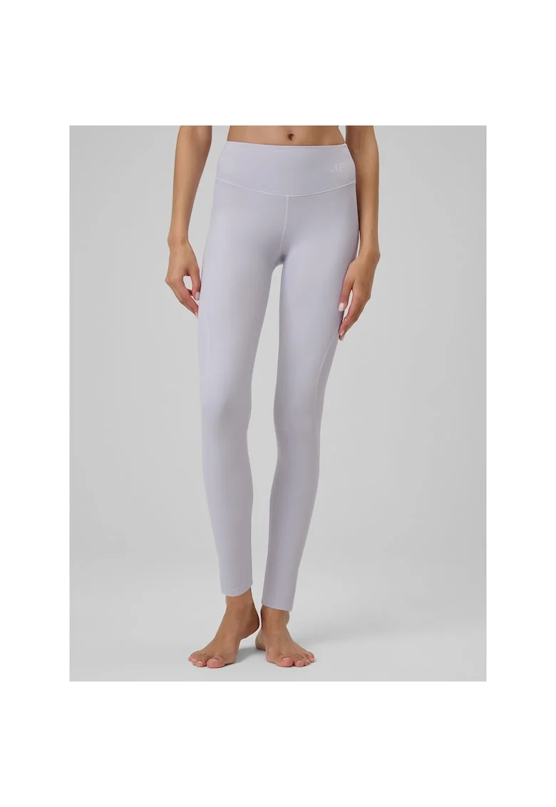 Colanti sport dama  yoga, violet, uscare rapida, talie inalta