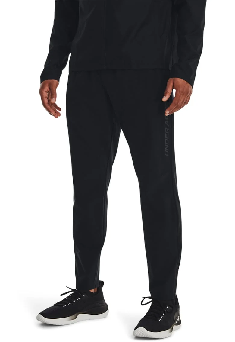 Pantaloni pentru alergare Launch Storm, Negru