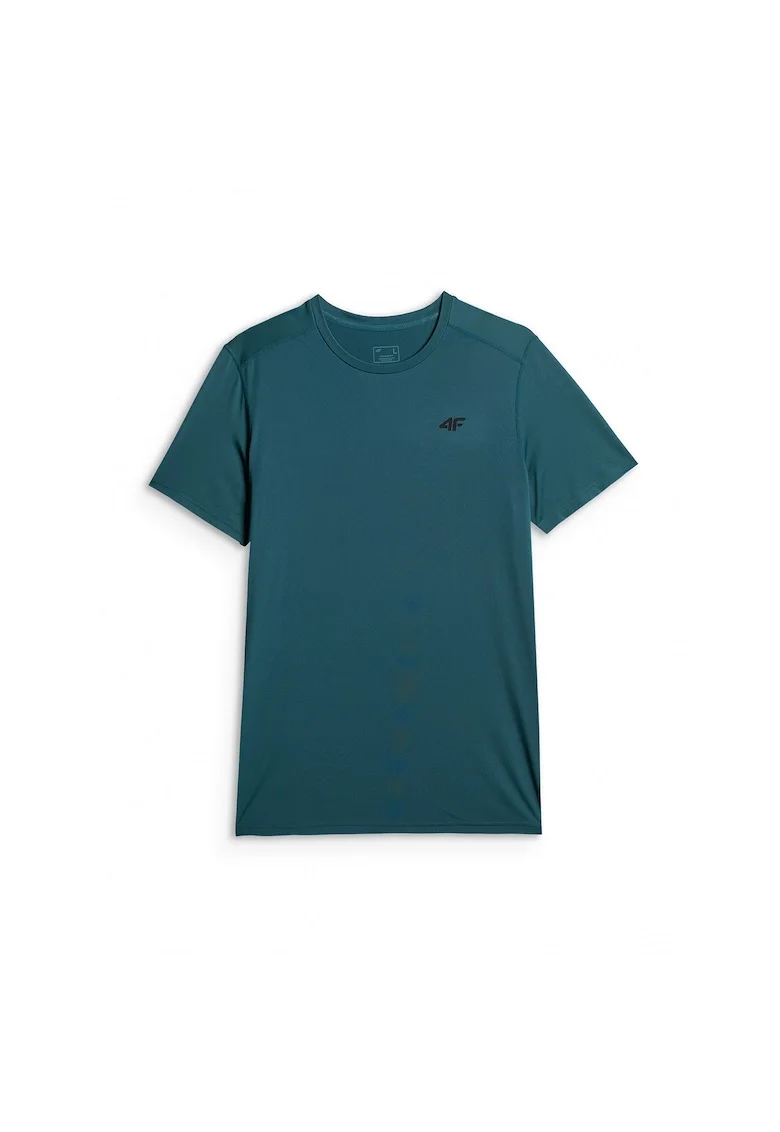 Tricou sport barbati  uscare rapida, sintetic, verde