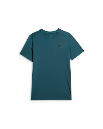Tricou sport barbati  uscare rapida, sintetic, verde