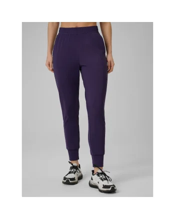 Pantaloni sport dama,  antrenament, violet, 4F Dry
