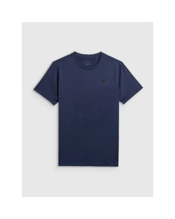 Tricou sport barbati  uscare rapida, sintetic, bleumarin