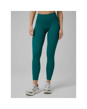 Pantaloni sport dama,  colanti slim, fara cusaturi, turcoaz, 4F Dry