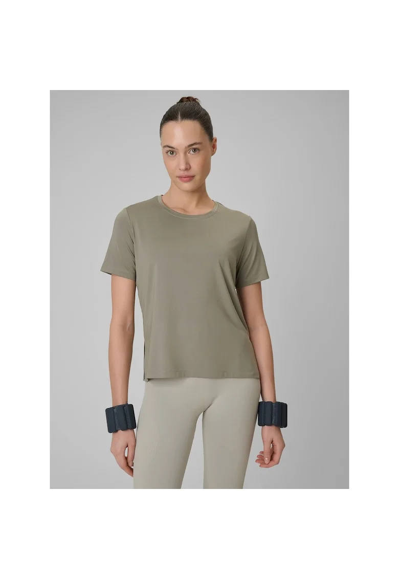 Tricou sport dama  verde, uscare rapida, croiala lejera