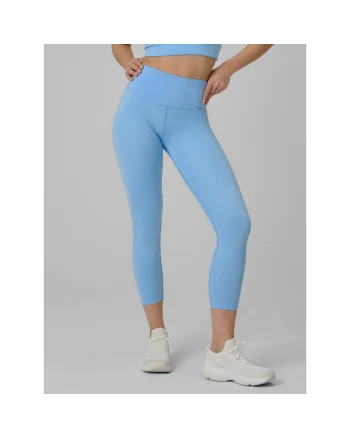 Pantaloni sport dama,  colanti 7/8, uscare rapida, albastru